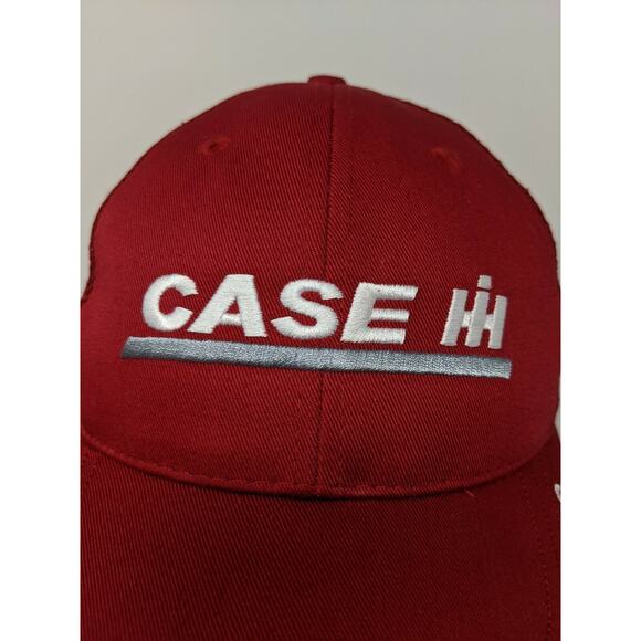 Case International Harvester IH Koenig Baseball Hat Cap Snapback Meshback Red - Picture 3 of 11